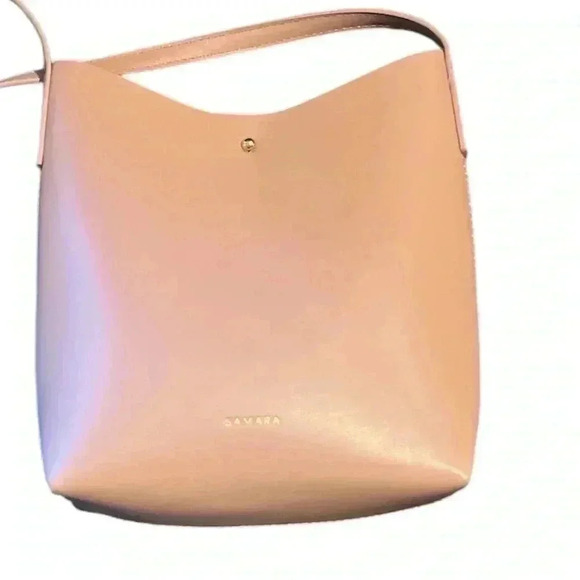 Samara Shoulder Bag – Pink Vegan Leather - Picture 2 of 8